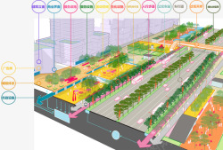烟花下的城市DDON笛东微建设理念下的城市街景空间一体化设计以高清图片