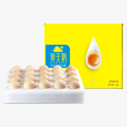 黄天鹅可生食级鲜鸡蛋半年套餐装30枚12盒图片价格素材