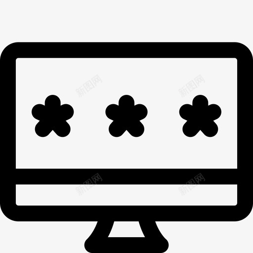 密码web应用程序线性svg_新图网 https://ixintu.com 密码 web 应用程序 线性