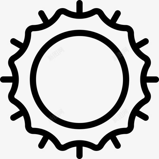 太阳自然135直线型svg_新图网 https://ixintu.com 太阳 自然 直线 线型