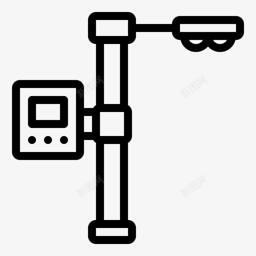 手术灯未来监视器svg_新图网 https://ixintu.com 手术 机器人 技术 未来 监视器