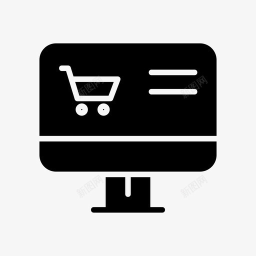 产品商业和购物商品svg_新图网 https://ixintu.com 产品 商业 购物 商品 网上购物 购物车 网页
