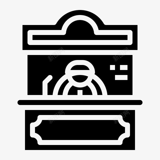办公商务销售svg_新图网 https://ixintu.com 机票 办公 商务 销售 bublictransportsolid
