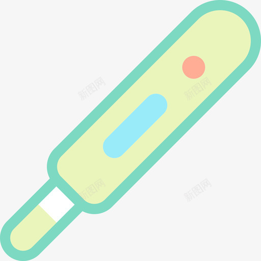 温度计冠状病毒23线性颜色svg_新图网 https://ixintu.com 温度计 冠状 病毒 线性 颜色