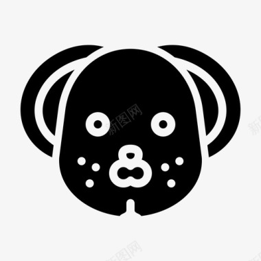 狗动物中国图标
