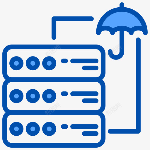 服务器网络托管85蓝色svg_新图网 https://ixintu.com 服务器 网络 托管 蓝色