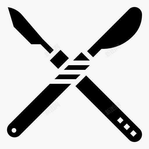 手术刀医院83字形svg_新图网 https://ixintu.com 手术 医院 字形
