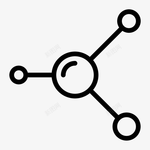 分子原子化学svg_新图网 https://ixintu.com 化学 分子 原子 科学 教育 学校 大纲