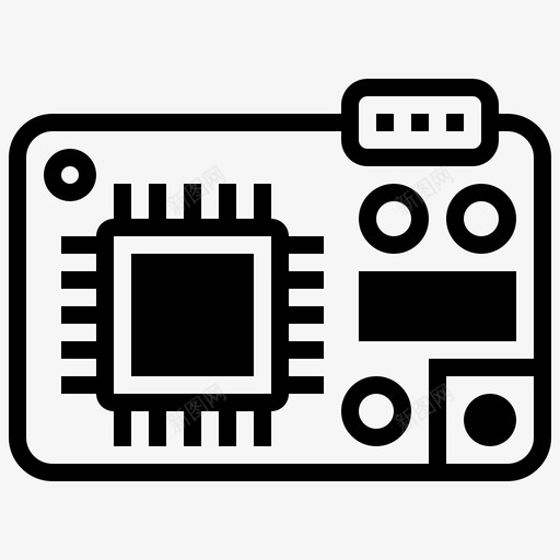 微控制器机器人工程10黄色阴影svg_新图网 https://ixintu.com 微控 控制器 机器人 工程 黄色 阴影