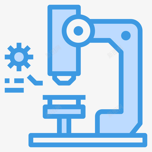 显微镜冠状病毒74蓝色svg_新图网 https://ixintu.com 显微镜 冠状 病毒 蓝色