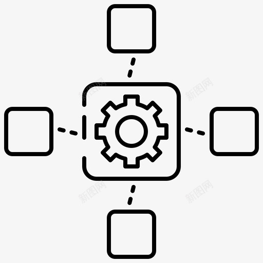 思维导图图表连接svg_新图网 https://ixintu.com 思维 导图 图表 连接 图形设计