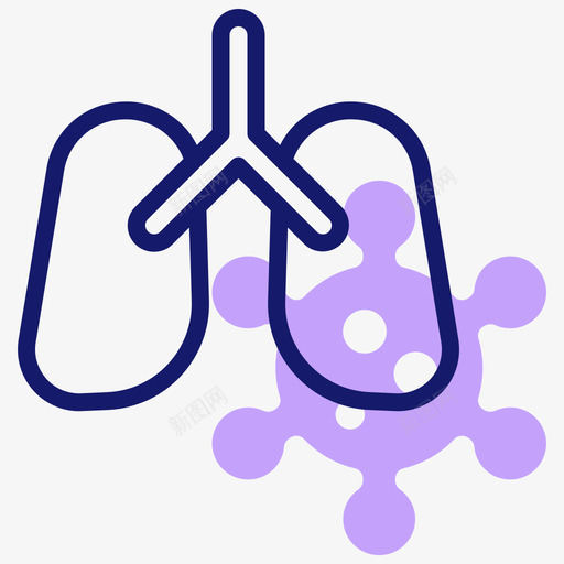 肺炎冠状病毒36线状颜色svg_新图网 https://ixintu.com 肺炎 冠状 病毒 线状 颜色