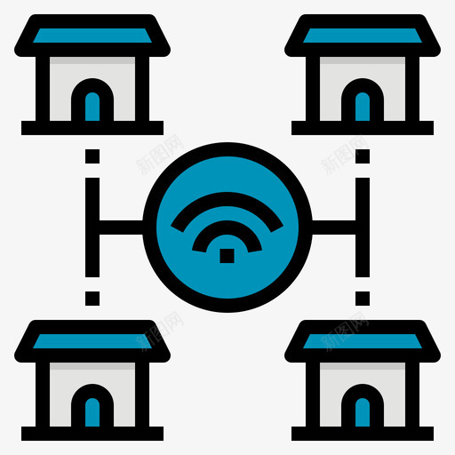 家庭控制smarthome48线性颜色svg_新图网 https://ixintu.com 家庭 控制 smarthome 线性 颜色