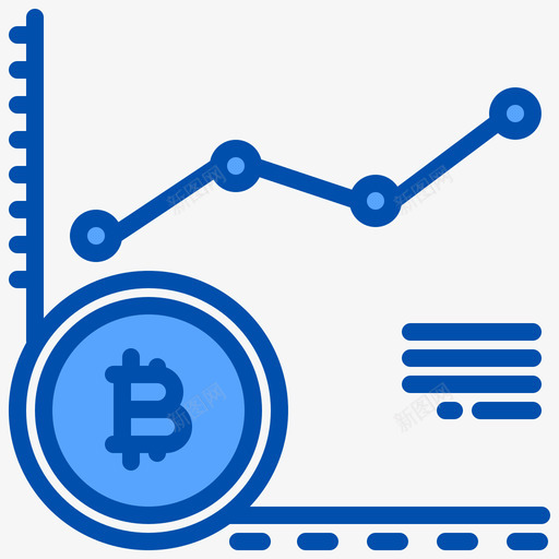 利润比特币161蓝色svg_新图网 https://ixintu.com 利润 比特 蓝色