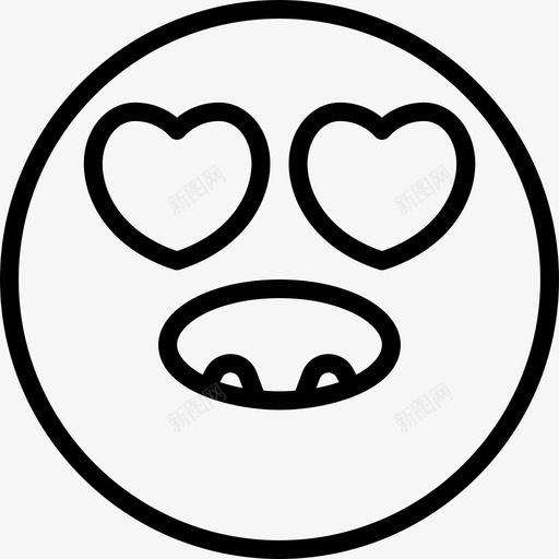 爱怪物表情1直系svg_新图网 https://ixintu.com 怪物 表情 直系
