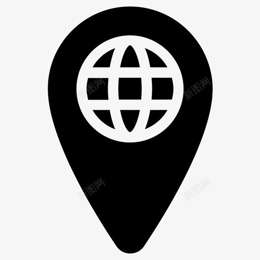 位置地理位置互联网协议svg_新图网 https://ixintu.com 位置 地理位置 互联网 协议 ip 世界