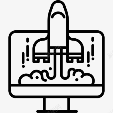 监视器空间228轮廓图标