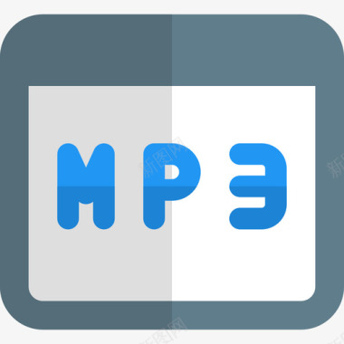 Mp3web应用程序登录页2平面图标