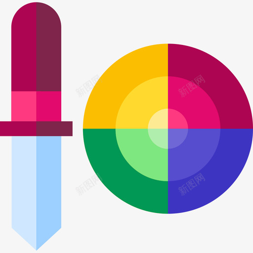 颜色选择器设计思维86平面svg_新图网 https://ixintu.com 颜色 选择器 设计 思维 平面