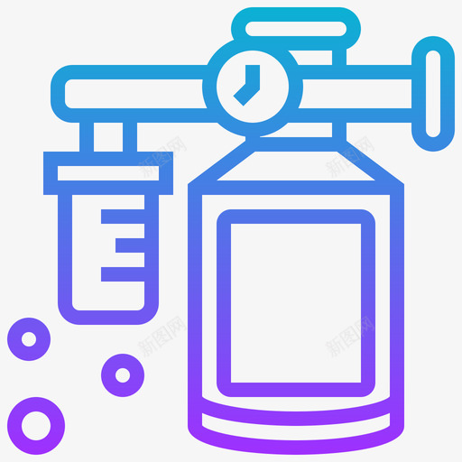 氧气罐82号医院梯度svg_新图网 https://ixintu.com 氧气 气罐 82号 医院 梯度