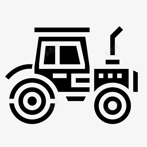 拖拉机6辆车加油svg_新图网 https://ixintu.com 拖拉机 6辆车 加油