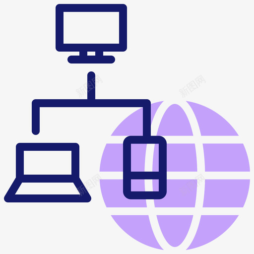 网络工程113线颜色svg_新图网 https://ixintu.com 网络 工程 颜色