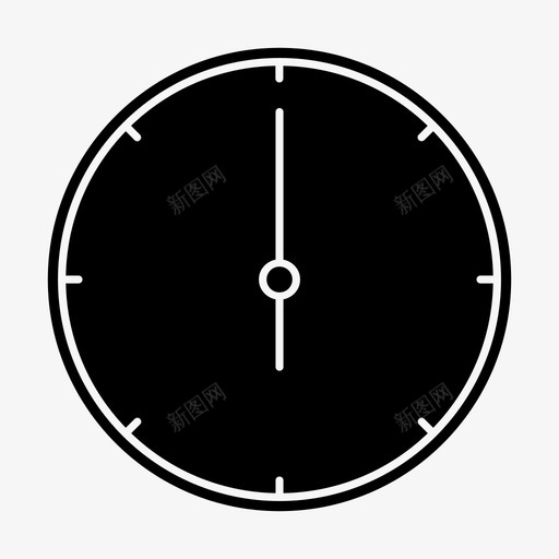 时钟小时分钟svg_新图网 https://ixintu.com 时钟 小时 分钟 时间 网页设计 字形 图标 样式