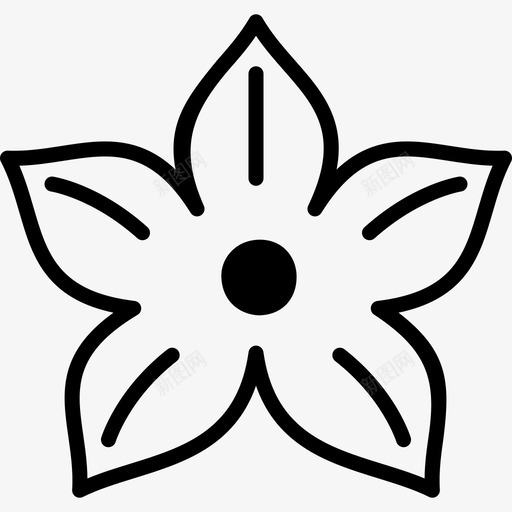 花卉装饰花花卉设计svg_新图网 https://ixintu.com 花卉 装饰 设计 绘画 图案 多年生