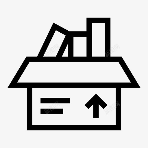 搬迁纸板纸板箱文件svg_新图网 https://ixintu.com 搬迁 纸板 文件 办公室 运输 房屋