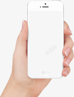 人手Iphone屏幕样机透明底超清高清拿在人手里的苹果高清图片