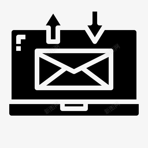 电子邮件项目管理56实心svg_新图网 https://ixintu.com 电子邮件 项目管理 实心