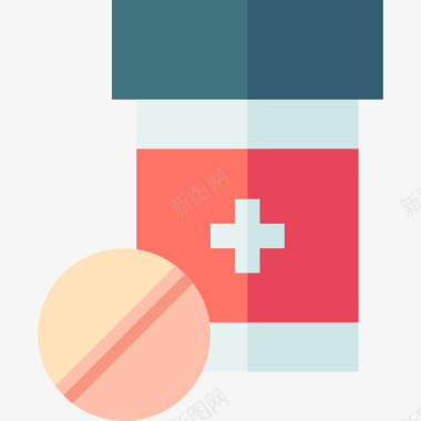 药品医疗服务10平图标