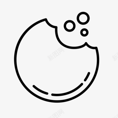 曲奇甜点食物图标