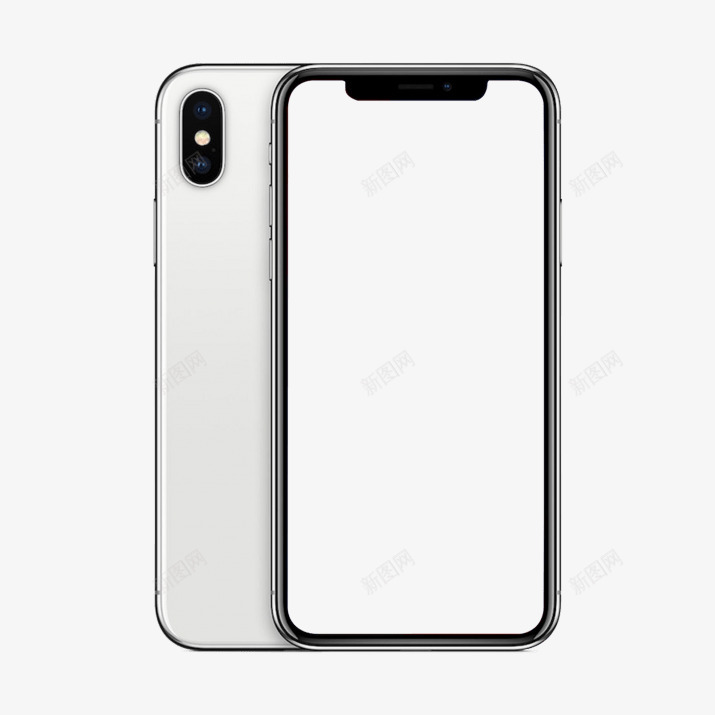 IphoneX正面背面屏幕样机透明底超清高清银色黑png_新图网 https://ixintu.com IphoneX 正面 背面 屏幕 样机 透明 底超 清高 高清 银色