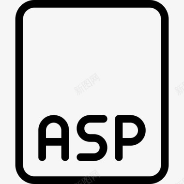 Aspx文件web应用程序编码文件3线性图标