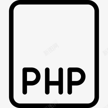 Php文档web应用程序编码文件3线性图标