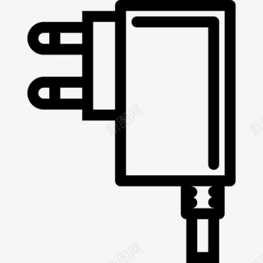 充电器电池电缆图标
