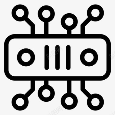 数据服务器结构数据管理数据服务器网络图标
