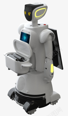三宝机器人半侧面储物箱屏三宝金钢系列sanbot三图标