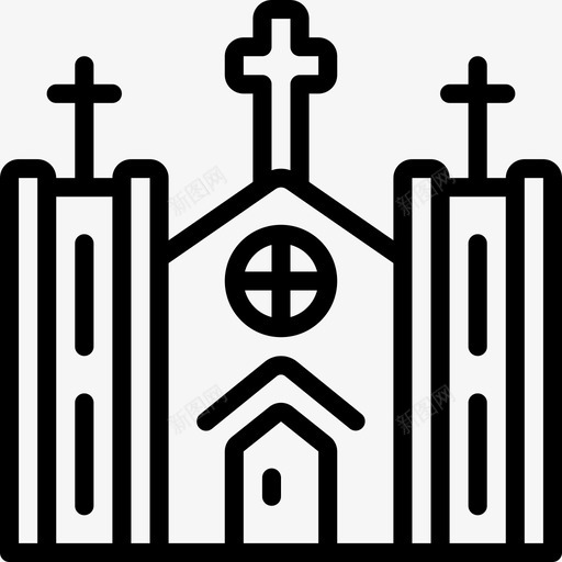 教堂圣帕特里克第52天直系svg_新图网 https://ixintu.com 教堂 帕特 帕特里 里克 52天 直系