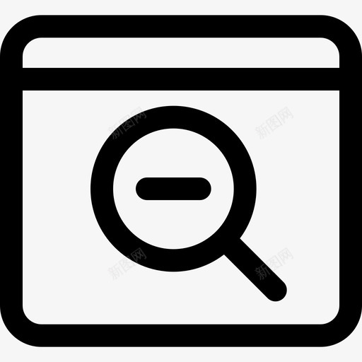 缩小选项web应用程序登录页线性svg_新图网 https://ixintu.com 缩小 选项 web 应用程序 登录 线性