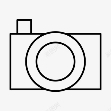 相机摄影相机通讯镜头胶片图标