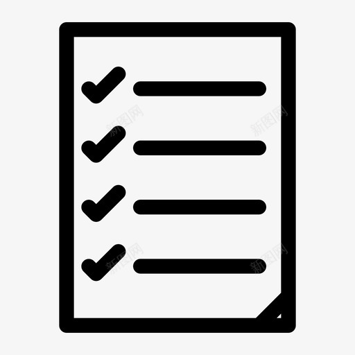 清单格式菜单svg_新图网 https://ixintu.com 清单 格式 菜单 登记簿 日程表 办公室