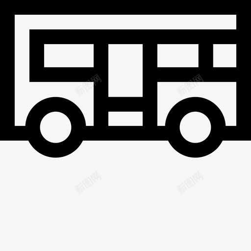 90城市直达巴士svg_新图网 https://ixintu.com 城市 直达 巴士