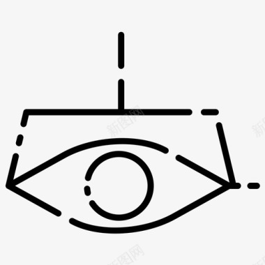 眼睛身体部位人体图标