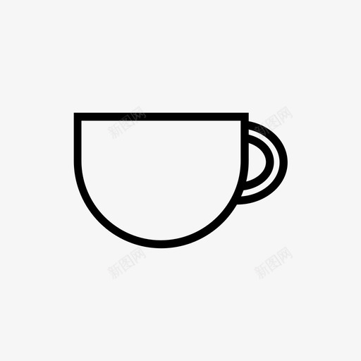 马克杯咖啡杯子svg_新图网 https://ixintu.com 马克 咖啡 杯子 食物 热饮 菜单
