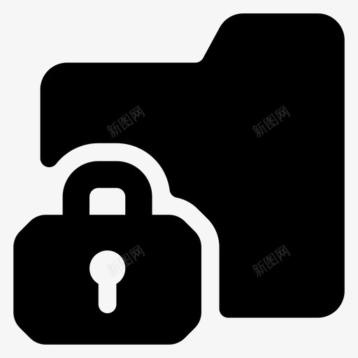 安全存储文件夹受保护svg_新图网 https://ixintu.com 安全 存储 文件夹 保护 文档 字形