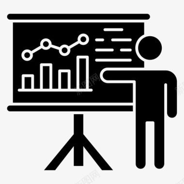 业务图形表示业务分析业务信息图图标