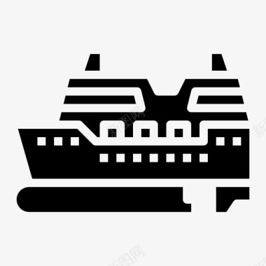 船运输215字形图标