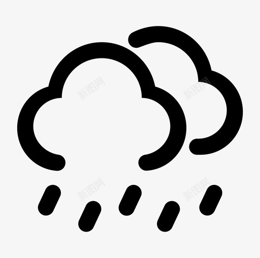大暴雨特大暴雨svg_新图网 https://ixintu.com 大暴雨 特大